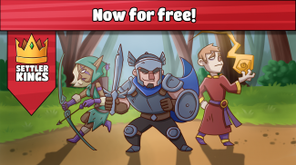 Settler Kings: Mobile Strategy RPG Game & Puzzles screenshot 6