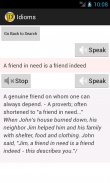 English Idioms Dictionary screenshot 1