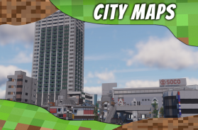 City maps for MCPE. Modern city map. screenshot 3