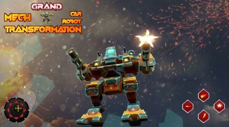 Multi Robot Mech Car Warrior Game screenshot 3