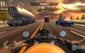 Perlumbaan motosikal screenshot 10