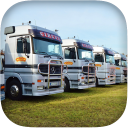 Car Transporter Parking 3D Icon