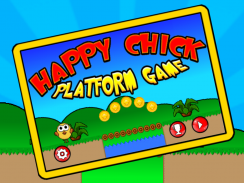 Happy Chick - Platform Game screenshot 0