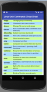 Linux Unix Commands Cheat Sheet screenshot 1