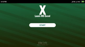 Learn MS Excel Basics screenshot 1