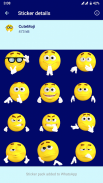 HD Emoji Stickers - WAStickerA screenshot 3