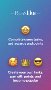 Bosslike: do tasks, get Likes screenshot 5