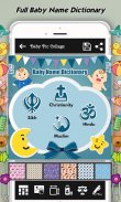 Baby Photo Editor-Name, Frames screenshot 2