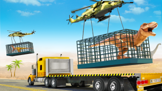 Dino Animal Transporter Truck screenshot 3