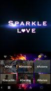 Sparkle Love 💘 Keyboard Theme screenshot 4