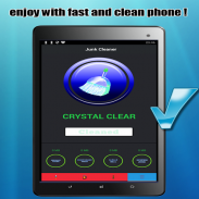 RAM booster & Battery saver and trash cleaner for phone and tablet screenshot 0