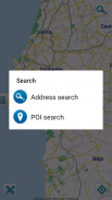 Mapa de Portugal offline screenshot 3