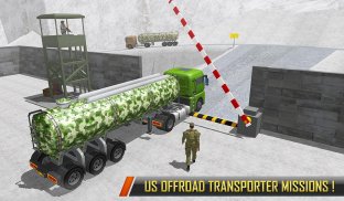 Military Oil Tanker Truck Game screenshot 3