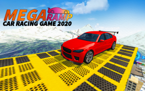 Mega Ramp Simulator Mobil -3D yang mustahil Stunts screenshot 4