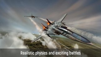 Wings of War: Luftkampf des Kampfjets 3D screenshot 1