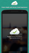 Right Backup Anywhere - Online Cloud Storage screenshot 0