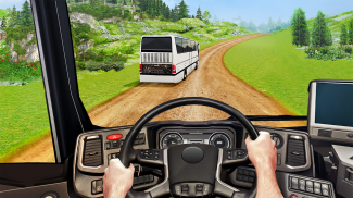 Mountain Road Bus Diving Game screenshot 4