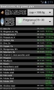 Nutrition DATA screenshot 1