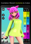 ColorMinis 3D Coloring Studio screenshot 1