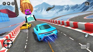 Ramp Car Stunts: Car Games 3d screenshot 1