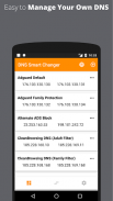 DNS Smart Changer - Pemblokir dan filter konten screenshot 1