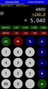 Cash Counter Lite - Calculator screenshot 2