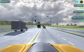 Highway Car Racing - 3D Traffic Racing screenshot 7