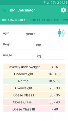Bmi Calculator Weight Loss 4 1 Download Apk For Android Aptoide