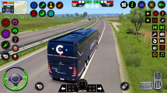 Minibus Driving Coach Bus Game screenshot 5