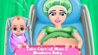 Pregnant Mommy Care Baby Games screenshot 8