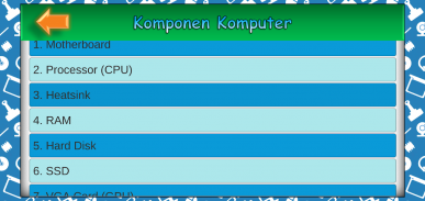 Belajar Komponen Komputer screenshot 1