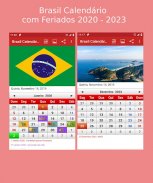 Brasil Calendário 2020 screenshot 0