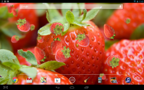 Strawberry Live Wallpaper screenshot 2