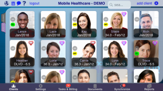 Mobile Healthcare EHR client p screenshot 3