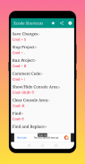 Xcode Shortcuts screenshot 1