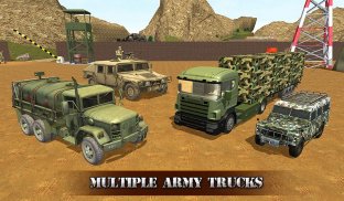Fuera de la carretera camionero del ejército 2017 screenshot 11