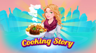 الطبخ لعبة قصة الشيف مطعم الأعمال الغذاء screenshot 3