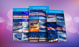 Cabo Verde Flag Wallpaper screenshot 0