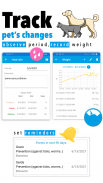 Dog and cat raw food calc, logger and analyzer screenshot 6