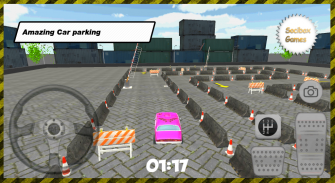 Real Pink Car Parking screenshot 6
