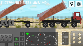 Mini Trucker - 2D offroad truck simulator screenshot 8