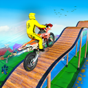 Spider Superhero Bike Stunt - GT Racing Mega Ramp