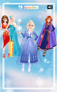 Icy or Fire dress up game - Frozen Land screenshot 6