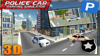 Policía Simulador Parking 3D screenshot 9