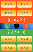 Jeu de table de multiplication screenshot 4