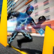 Çok Hızlı Superhero Yıldırım: Flash Oyunlar 3D screenshot 1