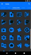 Blue and Black Icon Pack ✨Free✨ screenshot 22