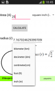 Circle Calculator screenshot 3