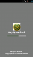 Holy Quran Book screenshot 0