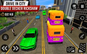 City Rickshaw Auto Driving 3D screenshot 5